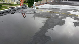 rubber roof repair contractors bismarck