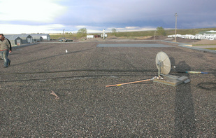 commercial roof coating dickinson north dakota