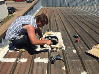 metal roof repair contractor fargo north dakota
